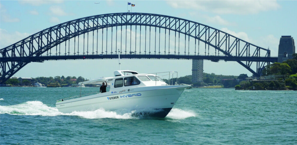 Hybrid on Sydney Harbour 