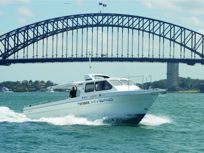 Steber-Hybrid-on-Sydney-Harbour