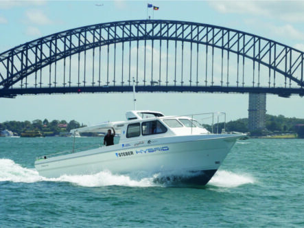 Steber-Hybrid-on-Sydney-Harbour