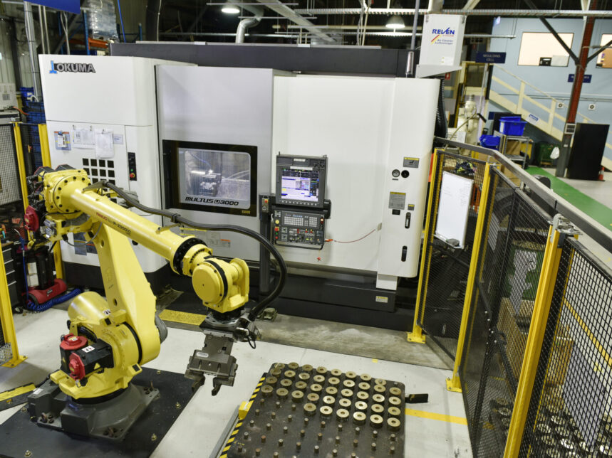 Robotic manufacturing capability at the Chamberlain Group